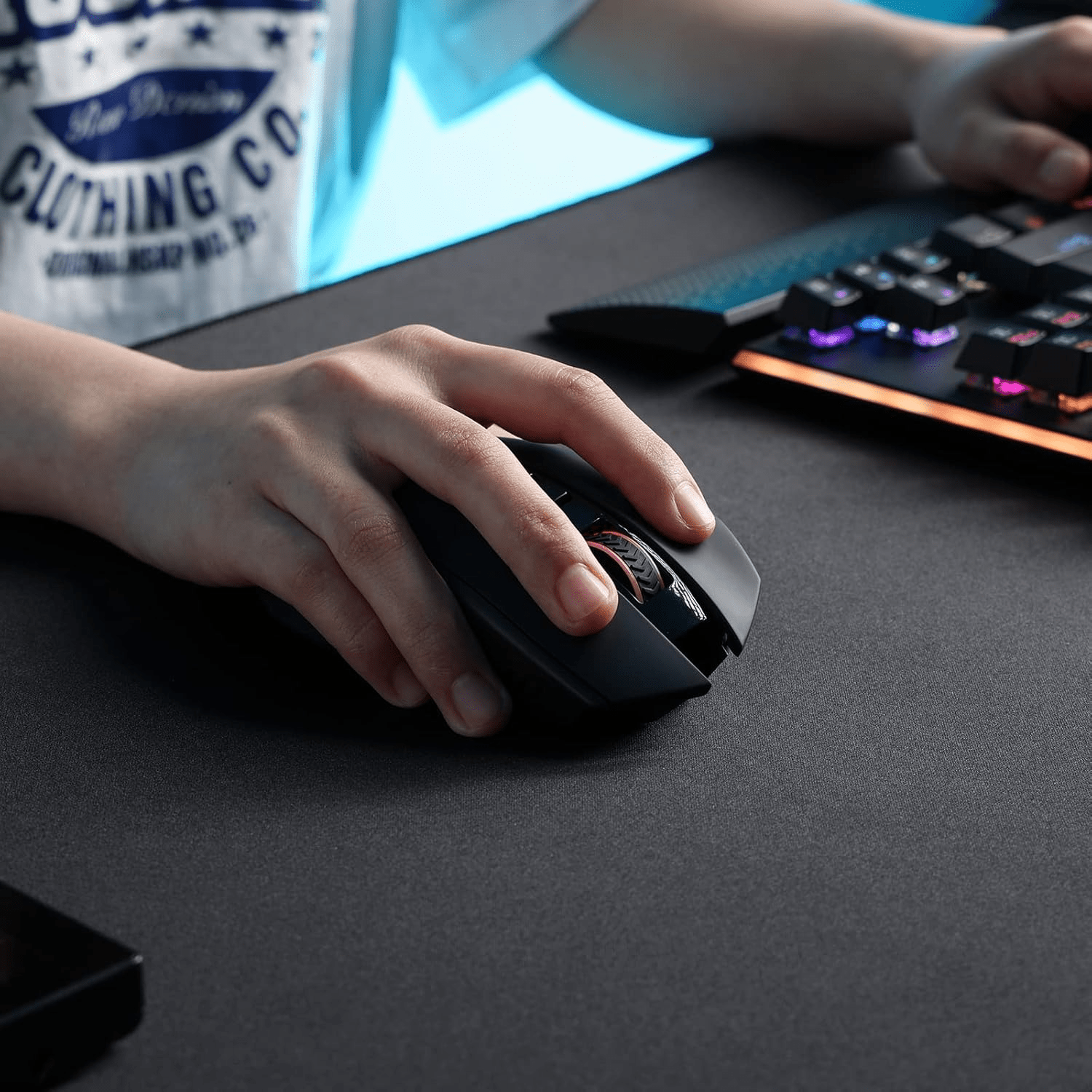 Mouse Gamer Redragon Gainer M656 Inalámbrico Negro - Bestmart