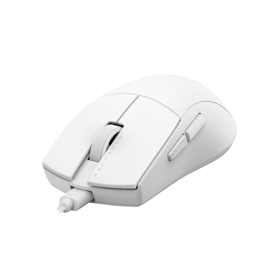 Mouse Gamer Redragon King M724W - Blanco