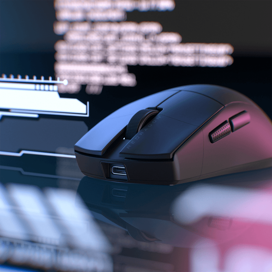 Mouse Gamer Redragon King Pro M916 - 1K Hz - Negro