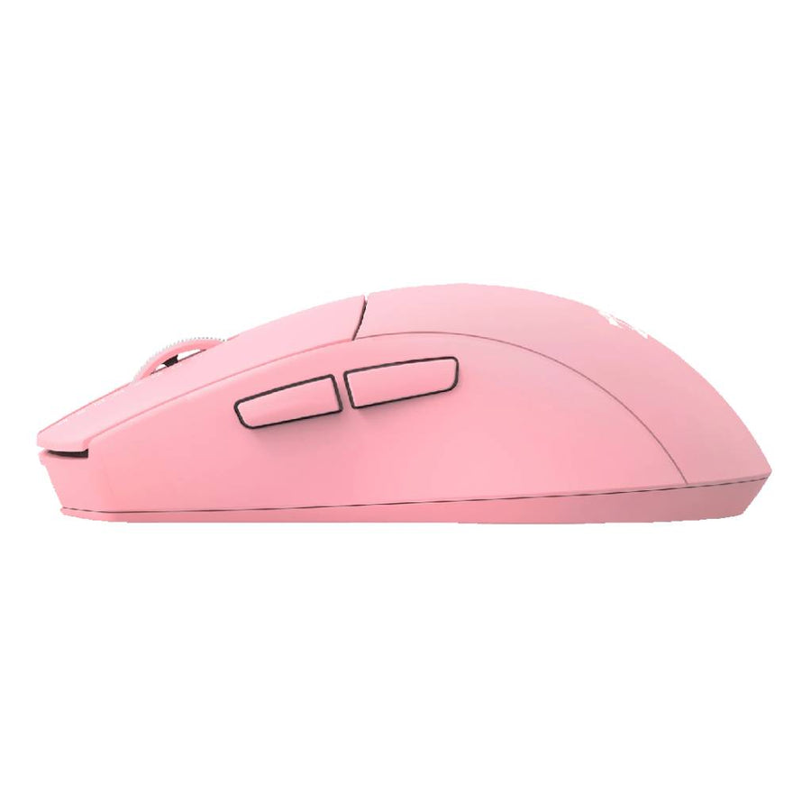 Mouse Gamer Redragon King Pro M916 Inalámbrico Tri-Mode Pixart 3395 4K Hz 16000 DPI - Rosado