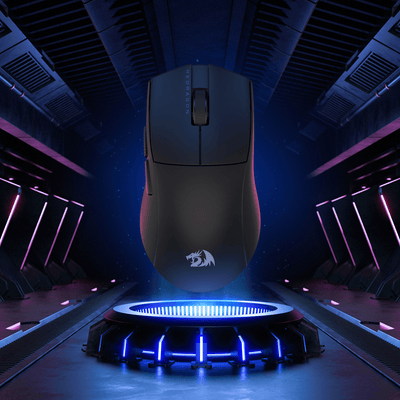 Mouse Gamer Redragon King Pro M916 Inalámbrico Tri-Mode Pixart 3395 1K Hz 16000 DPI - Negro Open Box - Bestmart