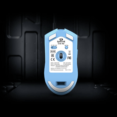 Mouse Gamer Redragon St4r Pro Inalámbrico Celeste - Bestmart