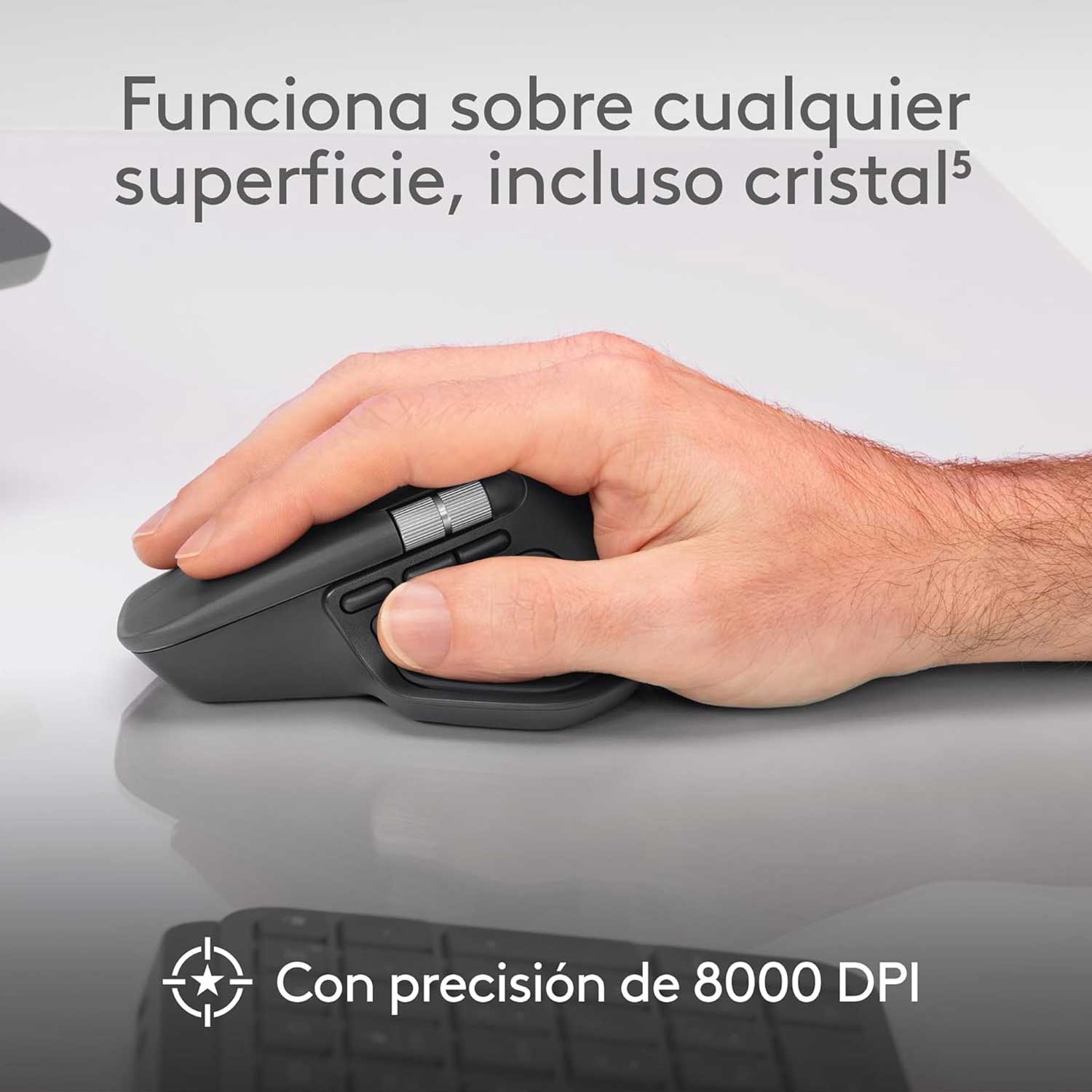 Mouse inalámbrico Bluetooth Logitech MX Master 4 Negro - Bestmart