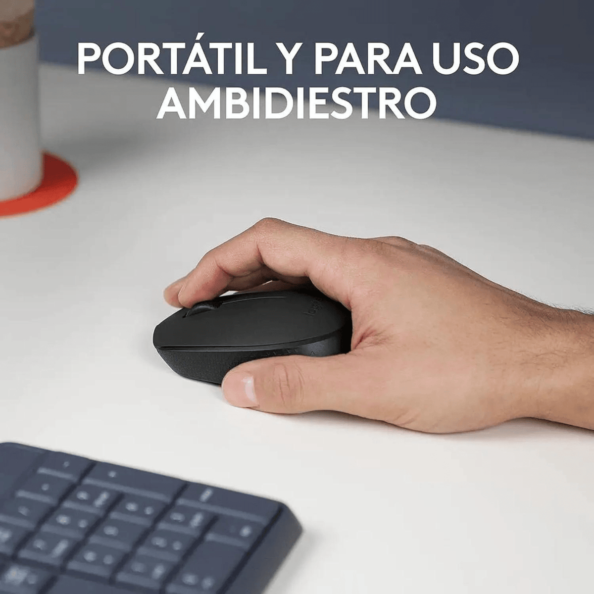 Mouse inalámbrico Logitech M170 negro - Bestmart