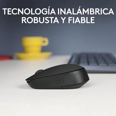 Mouse inalámbrico Logitech M170 negro - Bestmart