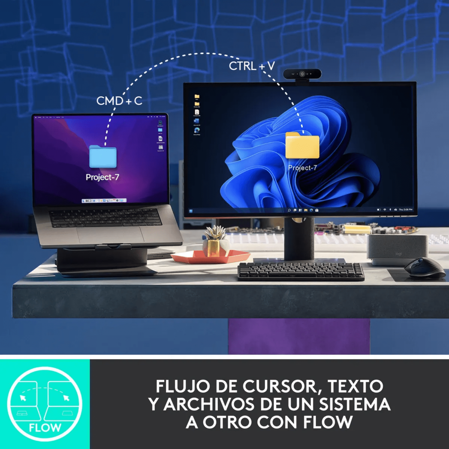 Mouse inalámbrico Logitech MX Master 3S gris - Bestmart