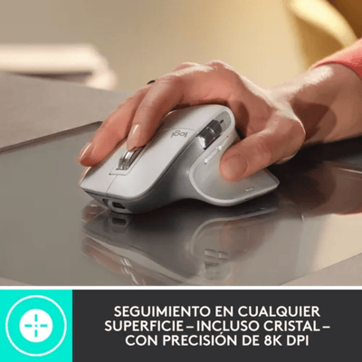 Mouse inalámbrico Logitech MX Master 3S gris - Bestmart