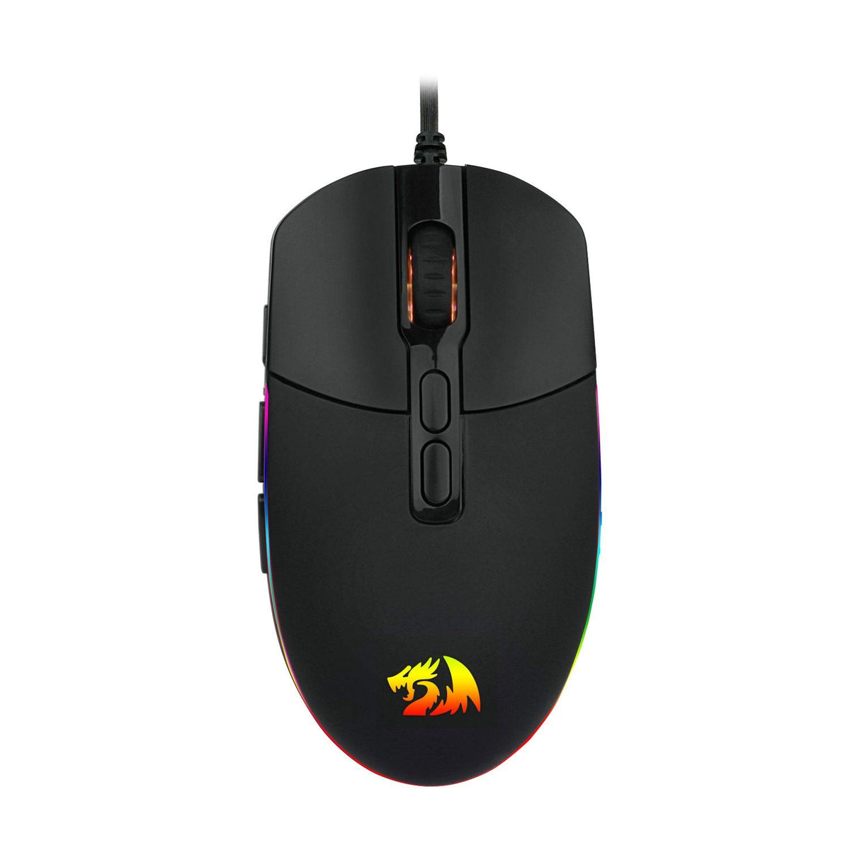 Mouses Gamer Redragon Invader RGB Black M719 - RGB - Bestmart