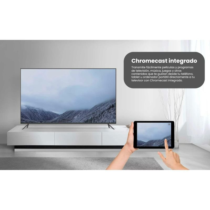 ONN Google TV - 4K - Streaming (2023) - Negro (Desbloqueado) - Bestmart