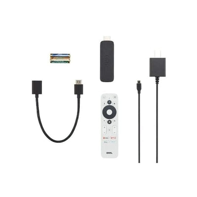 ONN Google TV - FULL HD - Streaming (2023) - Negro (Open Box) - Bestmart