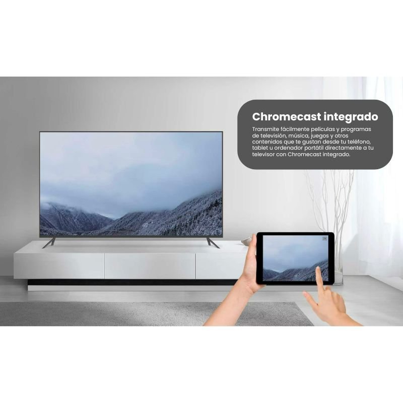 ONN Google TV - FULL HD - Streaming (2023) - Negro (Open Box) - Bestmart