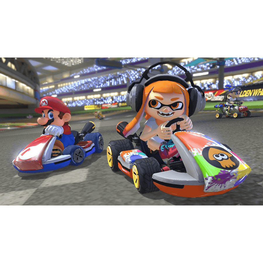 Pack Consola Nintendo Switch Oled Neon con juego Mario Kart 8 Deluxe