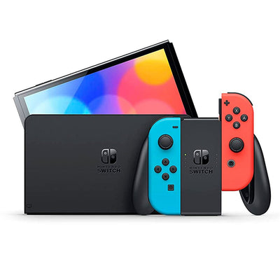 Pack Consola Nintendo Switch Oled Neon con juego Mario Kart 8 Deluxe - Bestmart