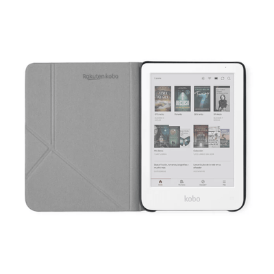 Pack ereader Kobo Clara Colour HD Blanco con Funda SleepCover Rosado - Bestmart