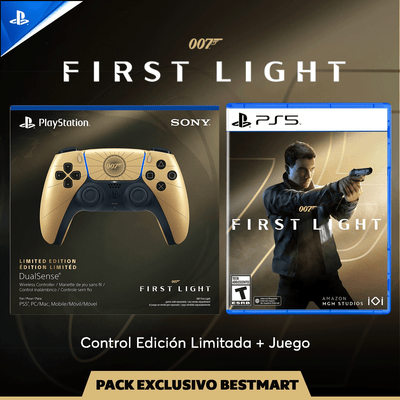 Pack Exclusivo PS5 007 First Light: Control Edición Limitada + Juego - Bestmart