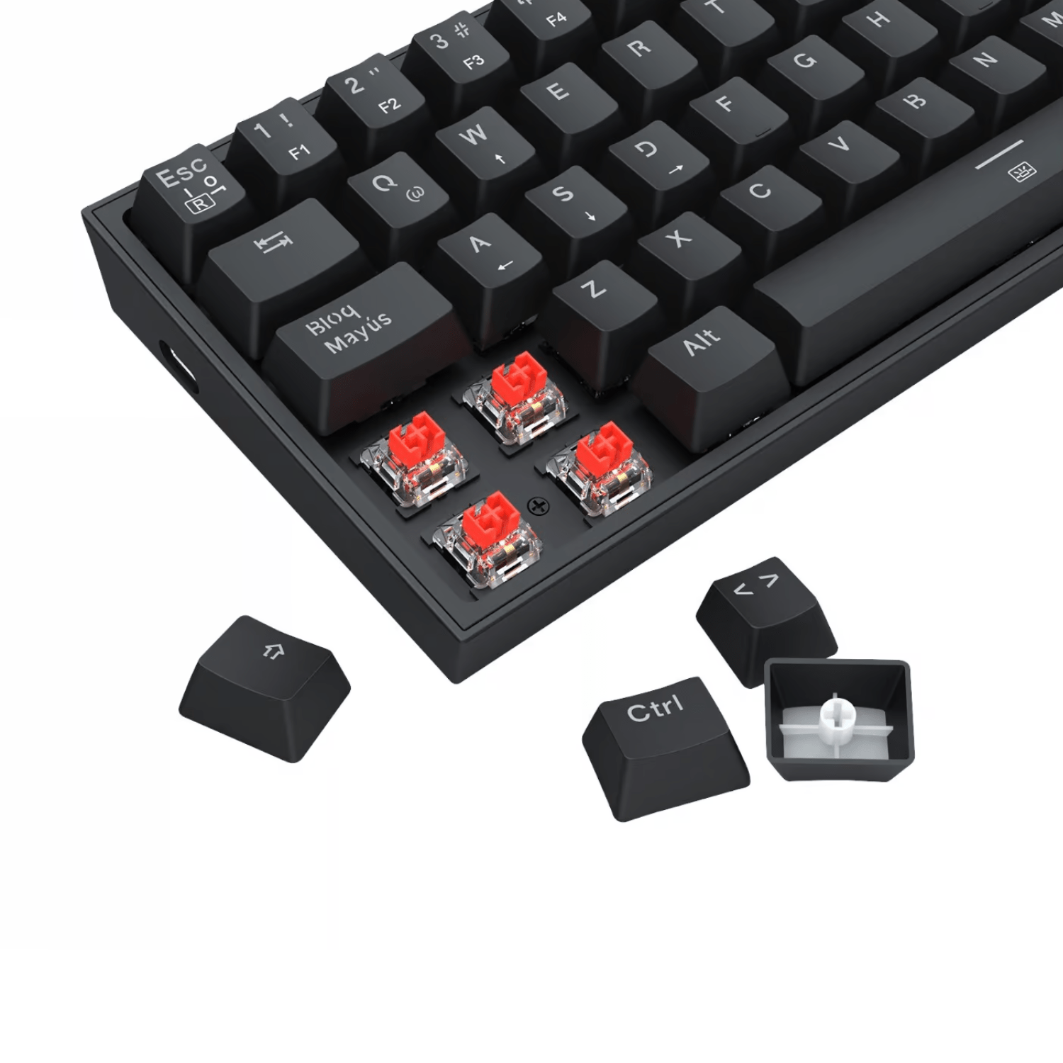 Pack Gamer Redragon S143: Teclado K617 RGB y Mouse King M724 Negro - Bestmart