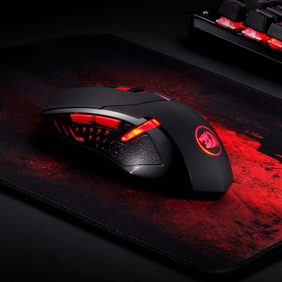 Pack Mouse Gamer + Pad Pro Redragon M601WL - BA - Bestmart