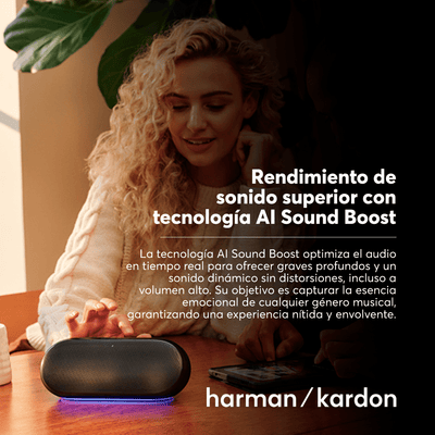 Parlante Bluetooth Harman Kardon Luna 2 - Negro - Bestmart