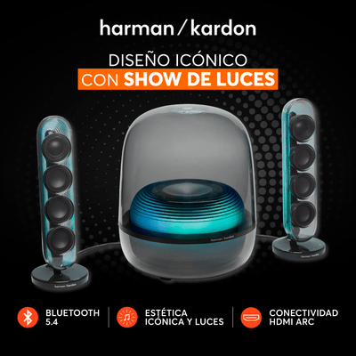 Parlante Bluetooth Harman Kardon SoundSticks 5 - Negro - Bestmart