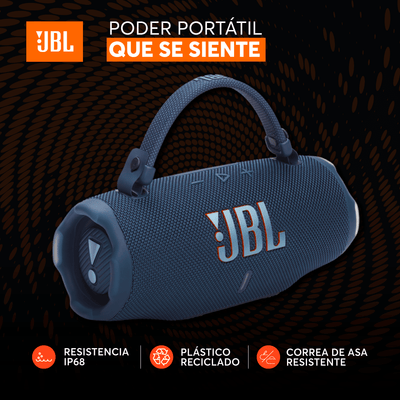 Parlante Bluetooth JBL Charge 6 Azul - Bestmart