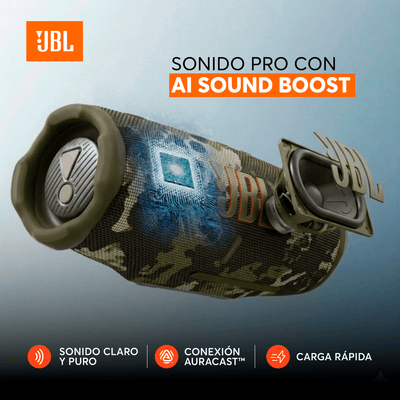 Parlante Bluetooth JBL Charge 6 Camuflado - Bestmart
