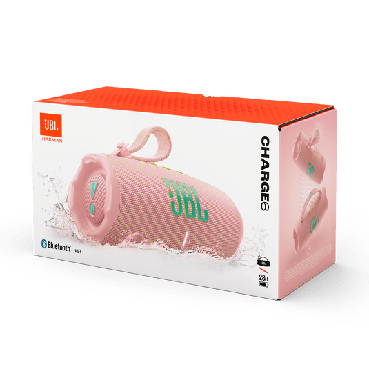 Parlante Bluetooth JBL Charge 6 - Rosado - Bestmart
