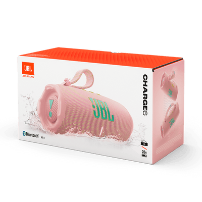 Parlante Bluetooth JBL Charge 6 - Rosado - Bestmart
