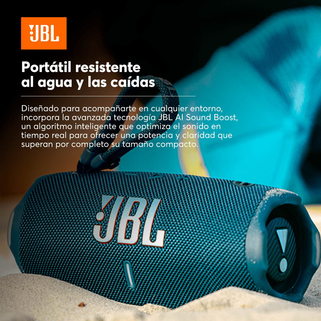 Parlante Bluetooth JBL Charge 6 - Rosado - Bestmart