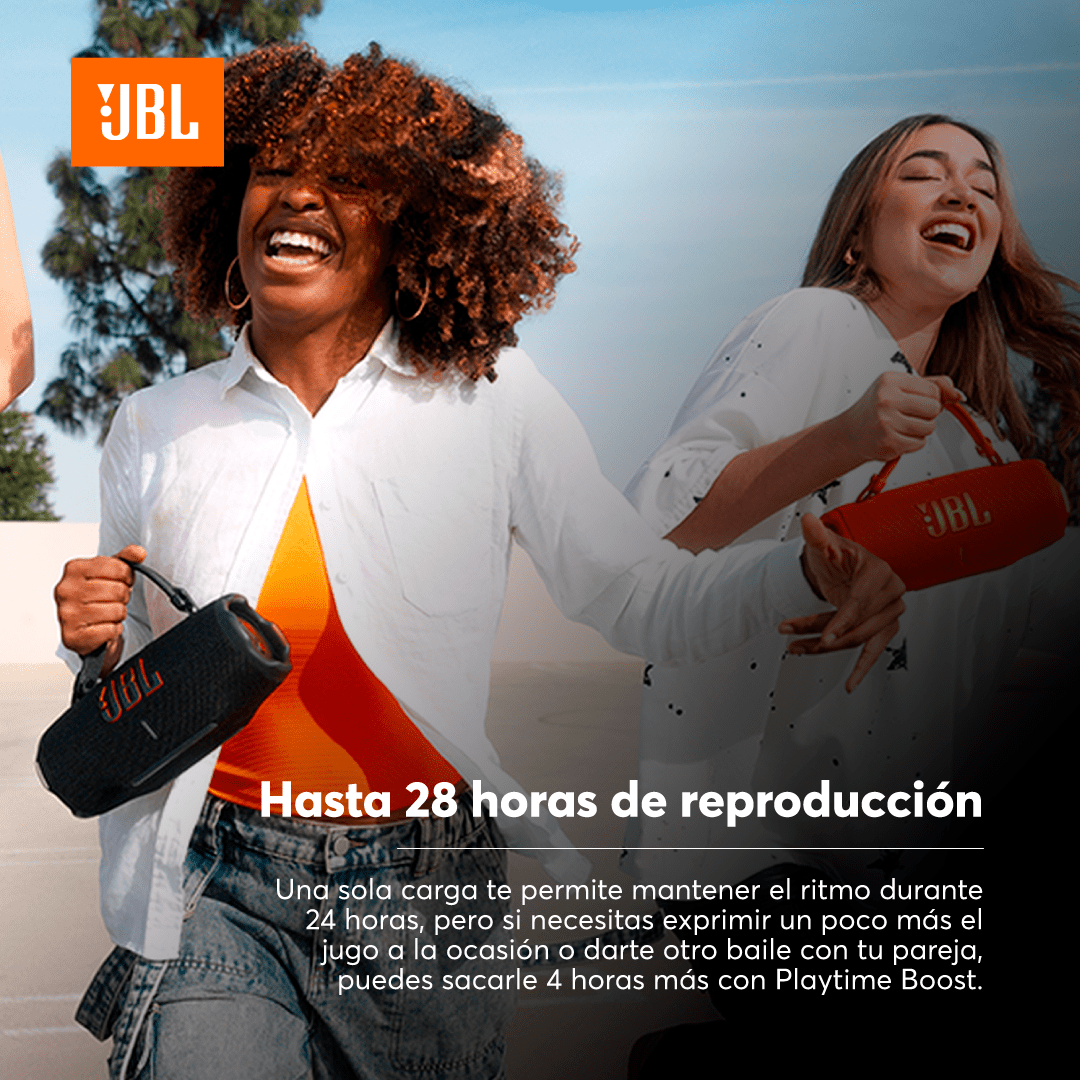 Parlante Bluetooth JBL Charge 6 - Rosado - Bestmart