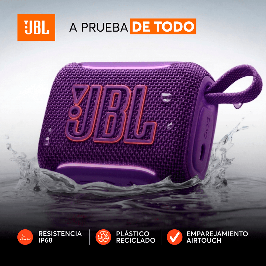 Parlante Bluetooth JBL Go 5 - Púrpura