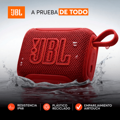 Parlante Bluetooth JBL Go 5 - Rojo - Bestmart