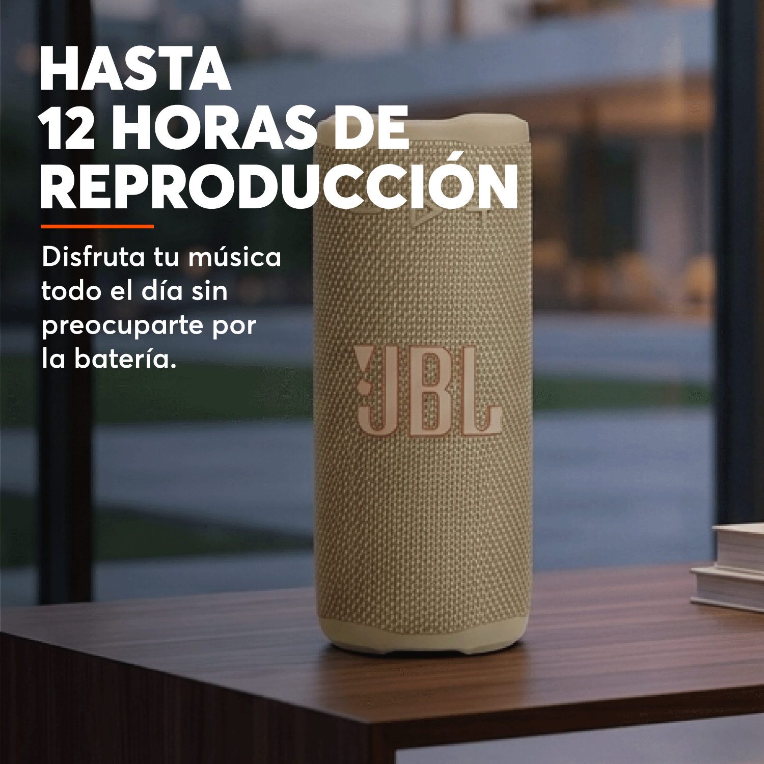 Parlante Bluetooth JBL Grip Amarillo - Bestmart