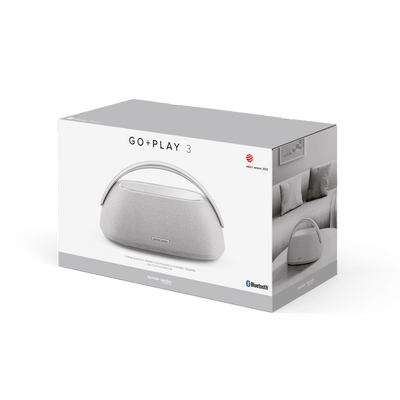 Parlante Inalambrico Harman Kardon GO + PLAY 3 Gris - Bestmart