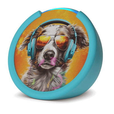 Parlante Inteligente Amazon Echo Pop Kids con Alexa Anthro Pup para Niños - Bestmart