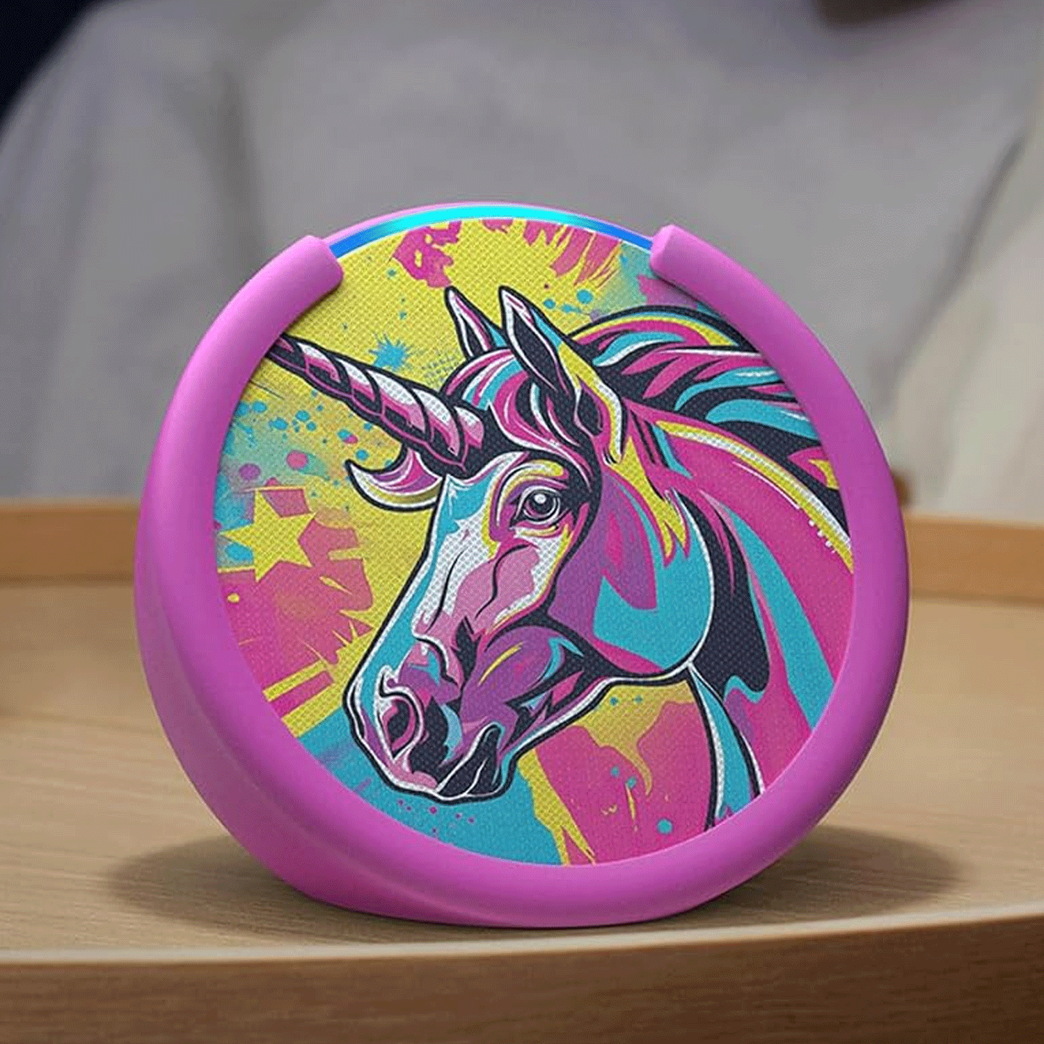 Parlante Inteligente Amazon Echo Pop Kids con Alexa Unicornio para Niños - Bestmart