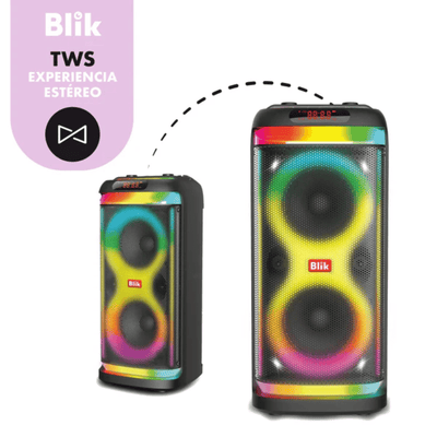 Parlante Karaoke Blik Lightmax6 - Bestmart