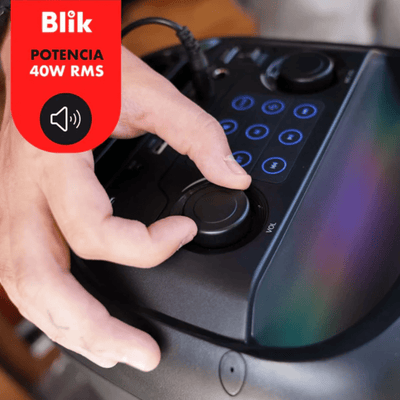 Parlante Karaoke Blik Lightmax6 - Bestmart