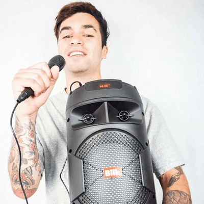 Parlante Karaoke Blik Screamer3 - Negro - Bestmart