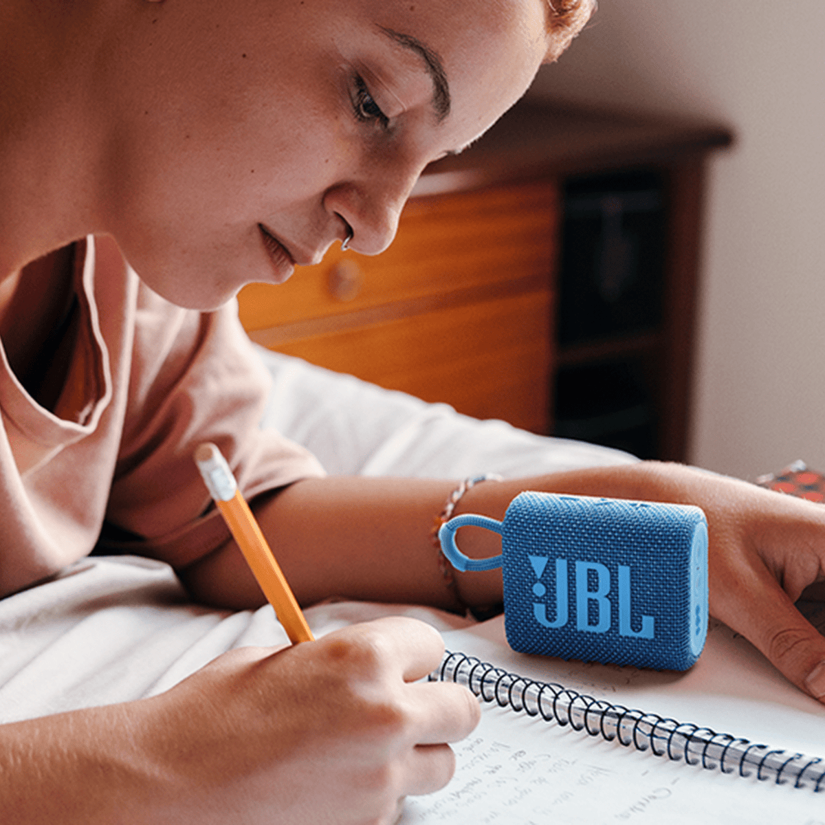 Parlante Portátil JBL GO 3 Eco calipso - Bestmart