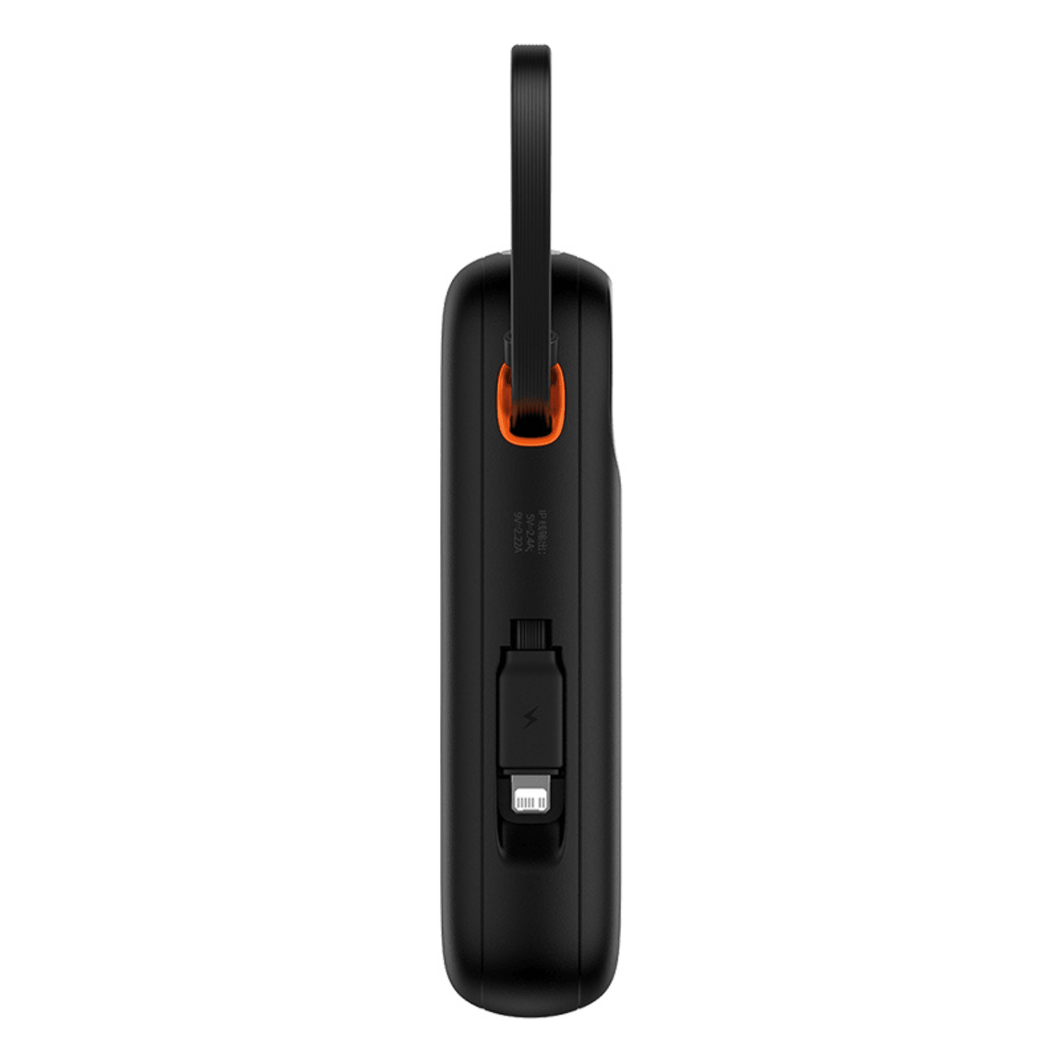 Power Bank Baseus Qpow2 con Pantalla Digital y Cables Lightning y USB-C Carga Rápida 10.000mAh 22.5W Negro (Open Box) - Bestmart