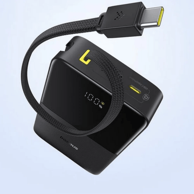 Powerbank Baseus EnerFill Bipow2 Pro 20000mAh USB - C Cable 22.5W Negro - Bestmart