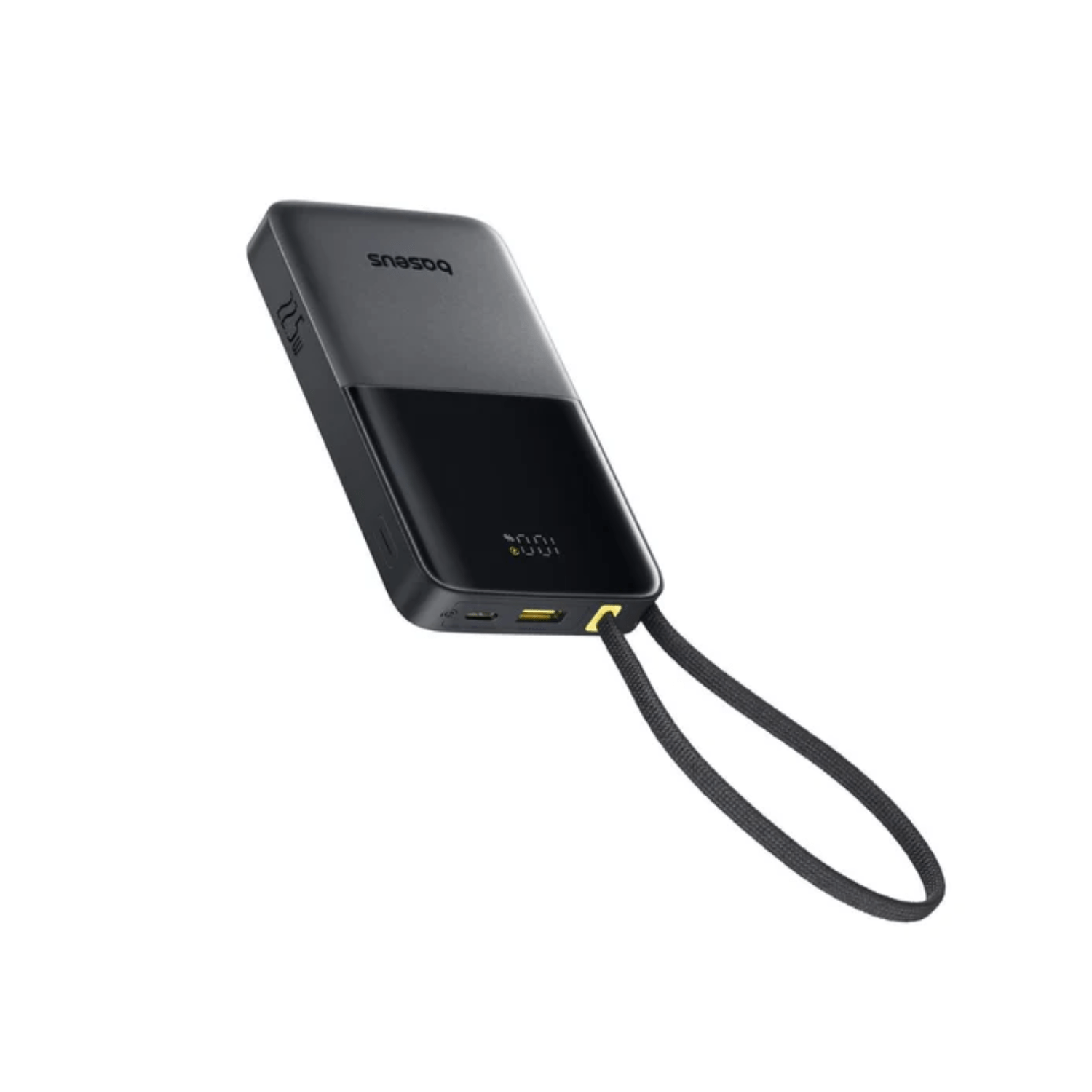 Powerbank Baseus EnerFill FC51 Bipow2 Pro con Pantalla Digital y Cable Integrado 10000 mAh 22.5W Negro - Bestmart