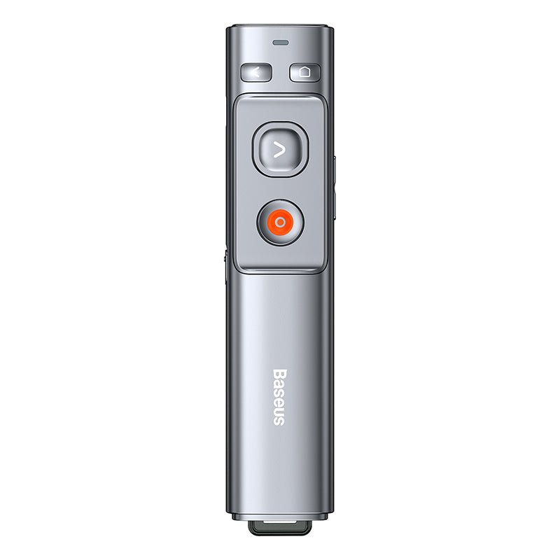 Presentador Inalámbrico Baseus Orange Dot - Láser Rojo - Con Batería - Bestmart