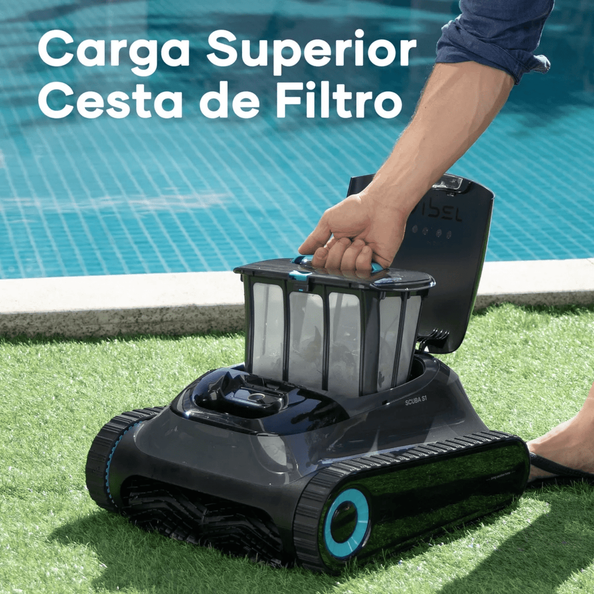 Robot Limpiador de Piscina Automático - Aiper Scuba S1 - Bestmart