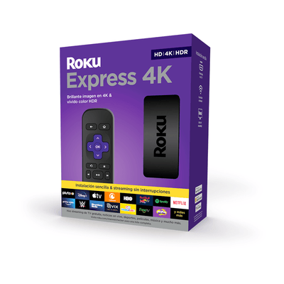 Roku Express 4K HDR Streaming - Modelo 3940RW (2021) (Open Box) - Bestmart