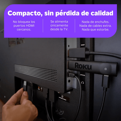 Roku Streaming Stick Plus 2025 - Dispositivo de streaming 4K TV - Bestmart