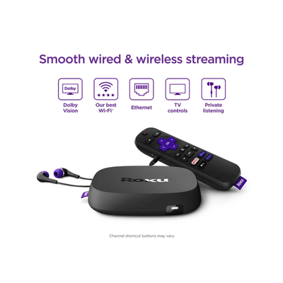 Roku Ultra LT 4K HDR Streaming - Dolby Vision - Modelo 4801RW (2021) (Open Box) - Bestmart