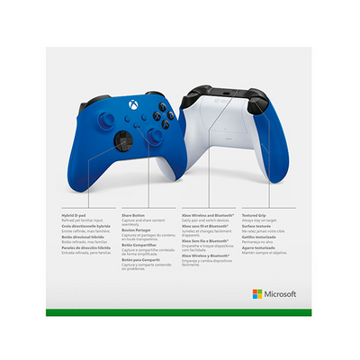 MICROSOFT Control Microsoft Xbox Core Wireless - Azul - Bestmart