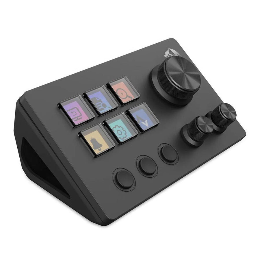 Stream Deck Redragon Skyrider SS551 6 Botones LCD + Perillas y Controles de Navegación