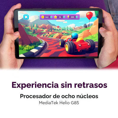 Tablet Lenovo Tab One 8.7″ – 4GB RAM, 64GB, Android 14 + Funda Protectora Incluida - Negro - Bestmart